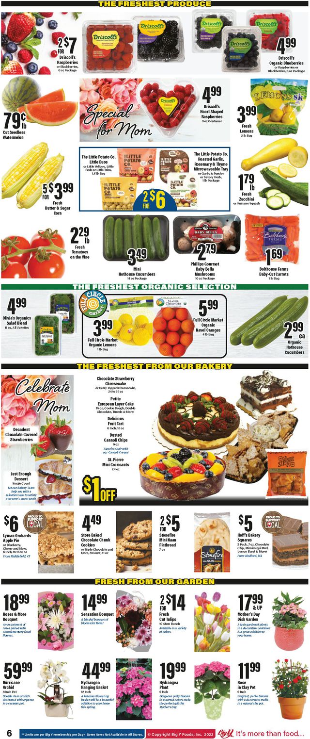 Big Y Ad from 05/11/2023
