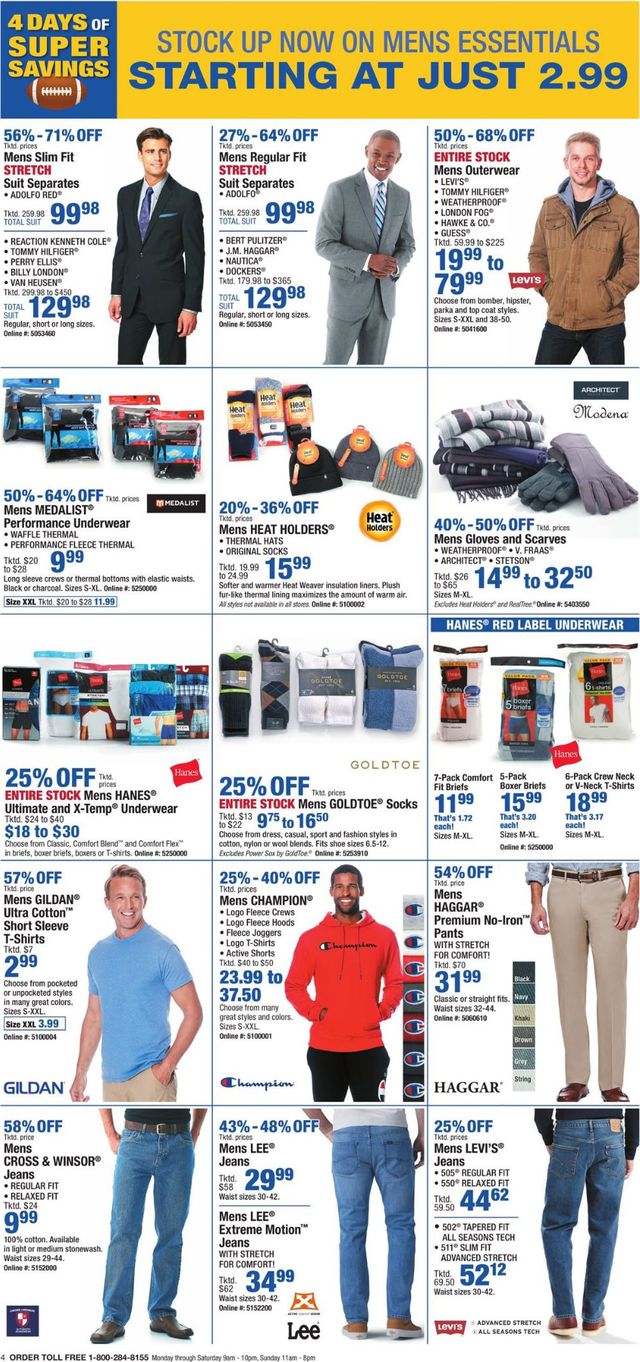 Boscov's Ad from 01/30/2020