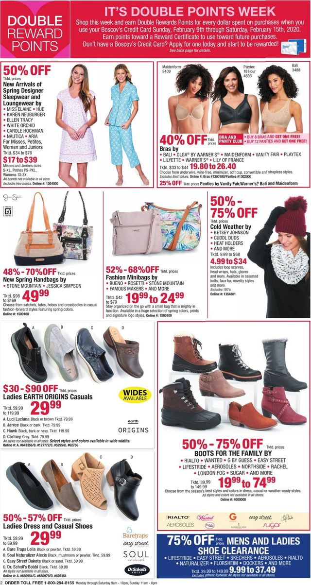 Boscov's Ad from 02/13/2020