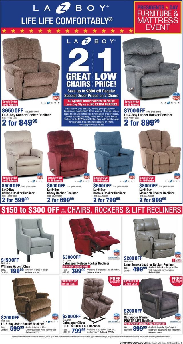 Boscov's Ad from 02/14/2020