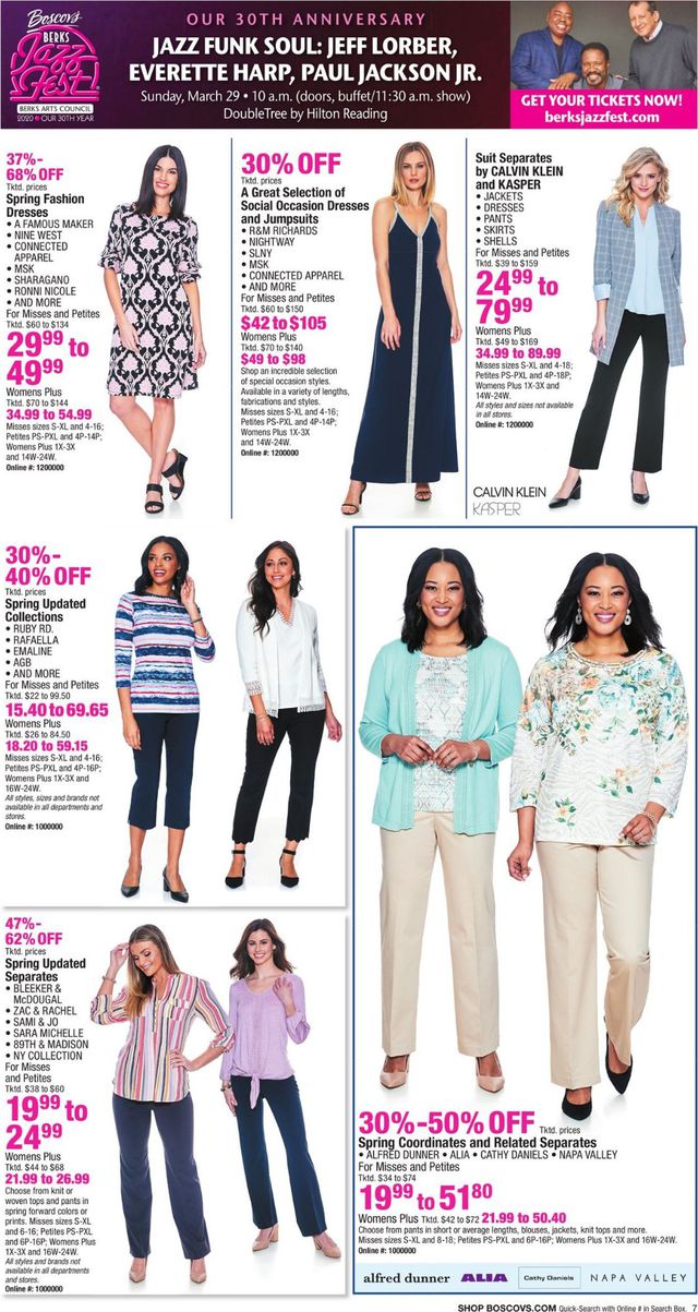 Boscov's Ad from 02/28/2020
