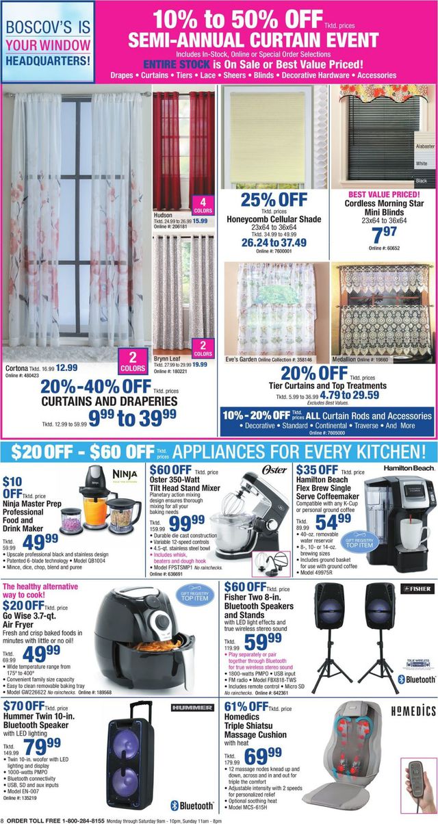 Boscov's Ad from 03/05/2020