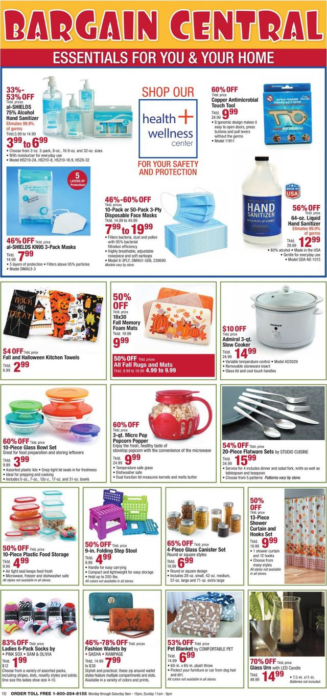 Boscov's Ad from 09/28/2020