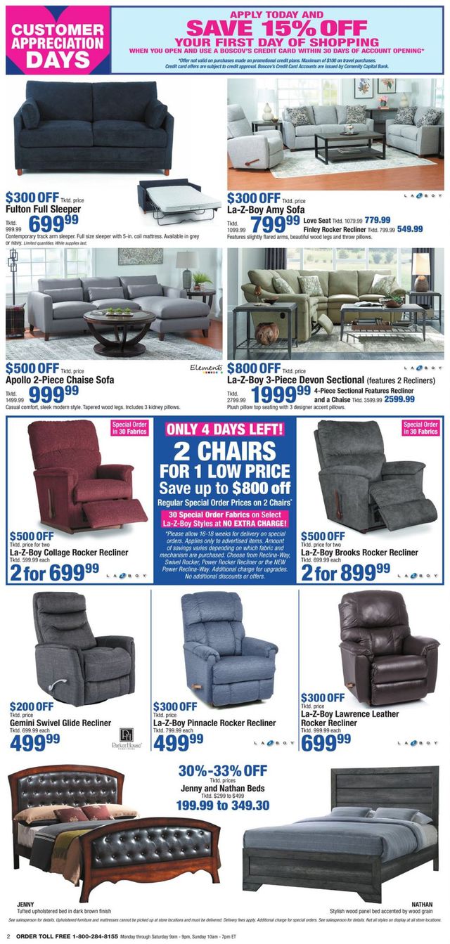 Boscov's Ad from 02/25/2021