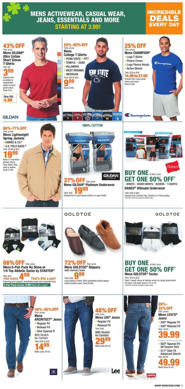 Boscov's Ad from 03/11/2021