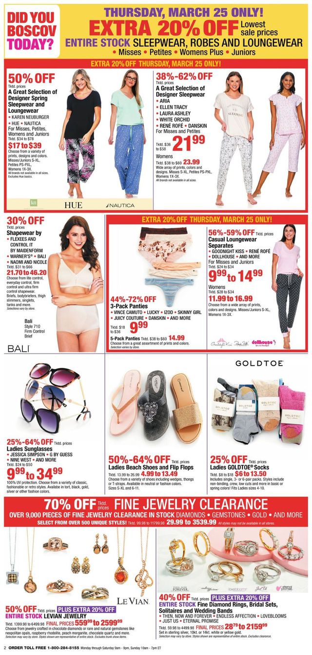 Boscov's Ad from 03/25/2021