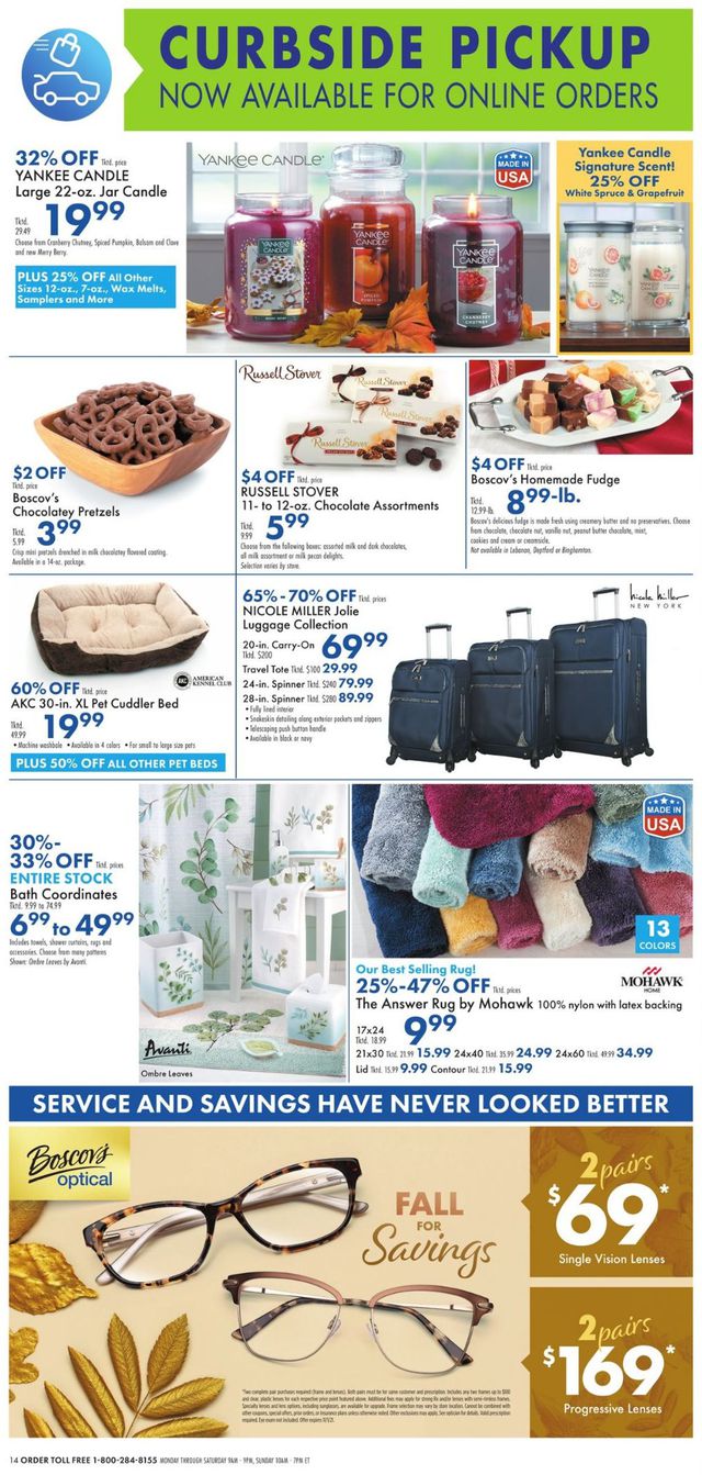 Boscov's Ad from 10/07/2021