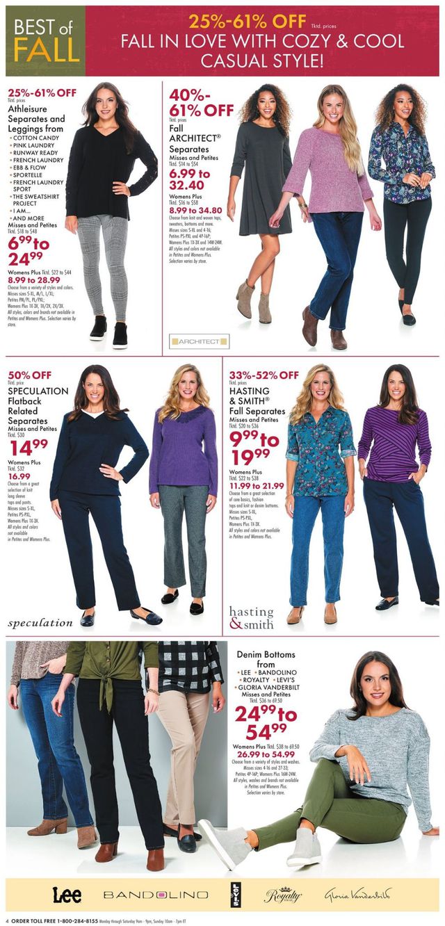 Boscov's Ad from 10/14/2021