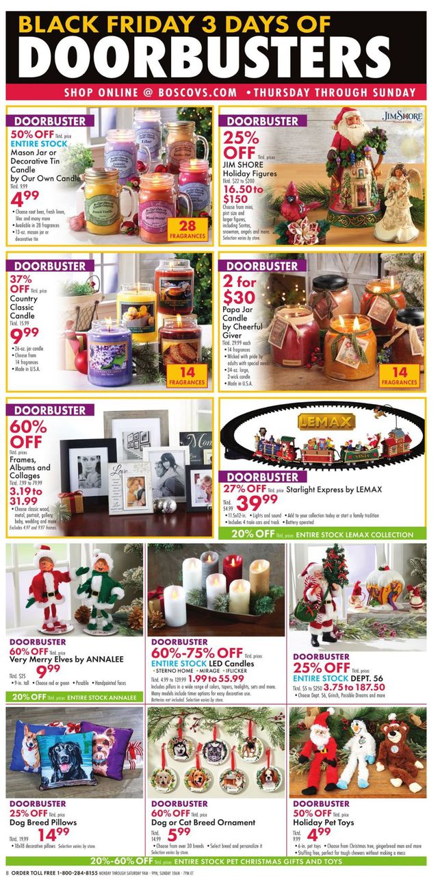Boscov's Ad from 11/25/2021
