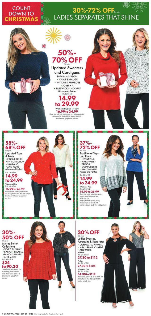 Boscov's Ad from 12/09/2021