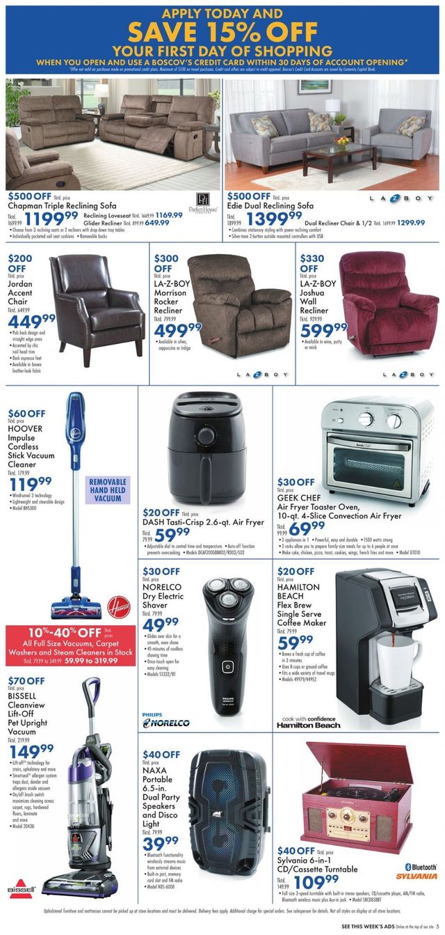 Boscov's Ad from 03/03/2022