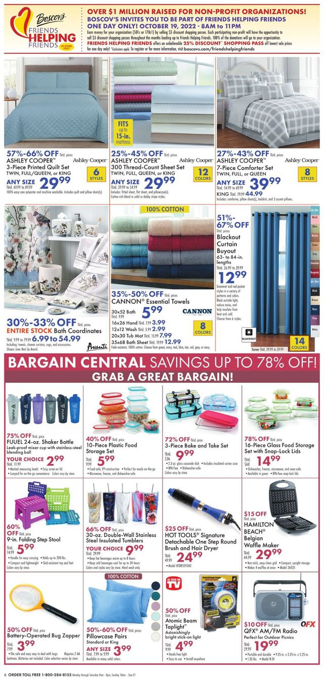 Boscov's Ad from 08/18/2022