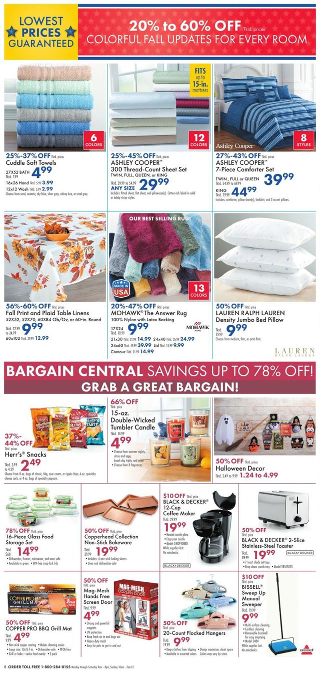 Boscov's Ad from 08/25/2022