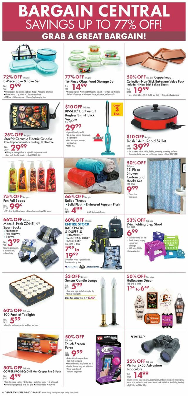 Boscov's Ad from 09/15/2022