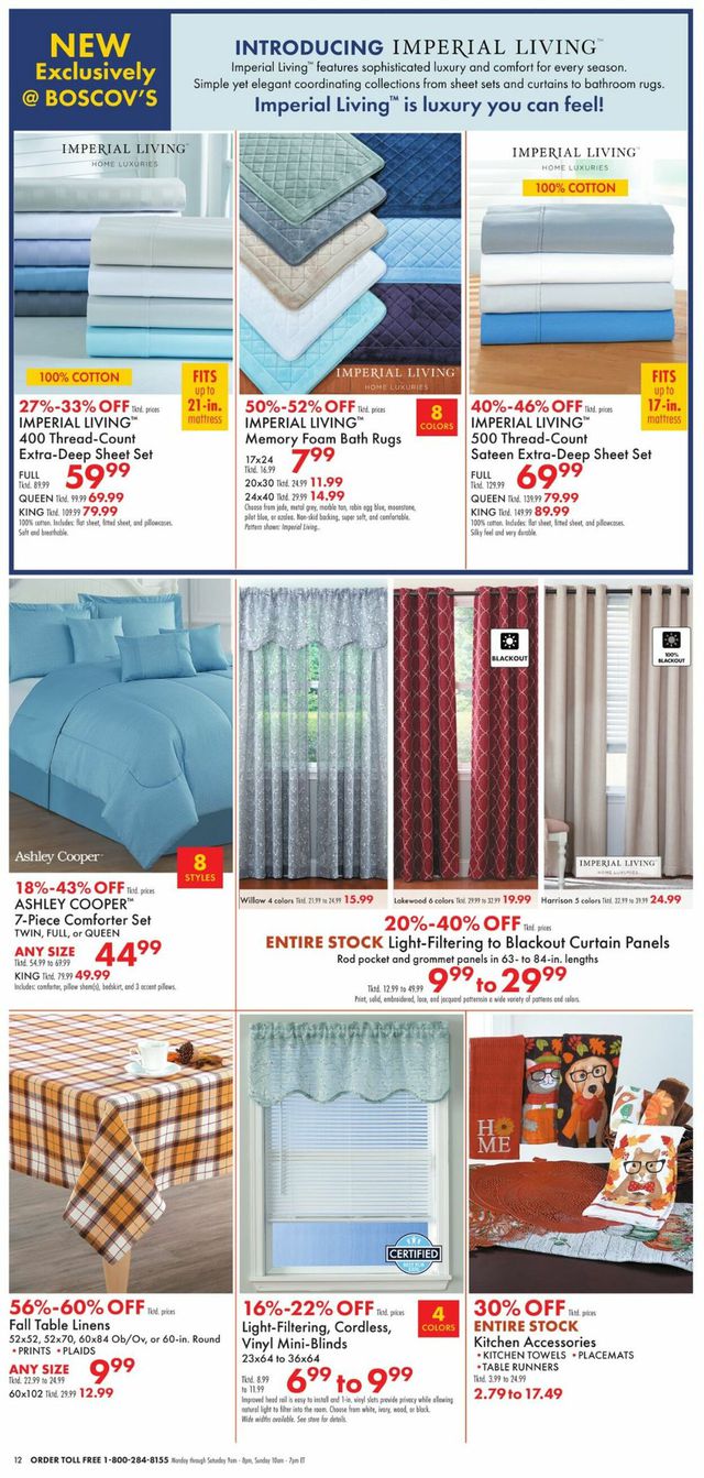 Boscov's Ad from 10/20/2022