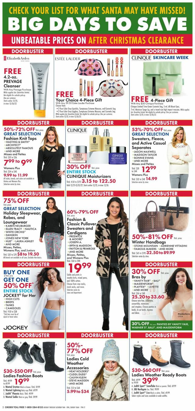 Boscov's Ad from 12/26/2022