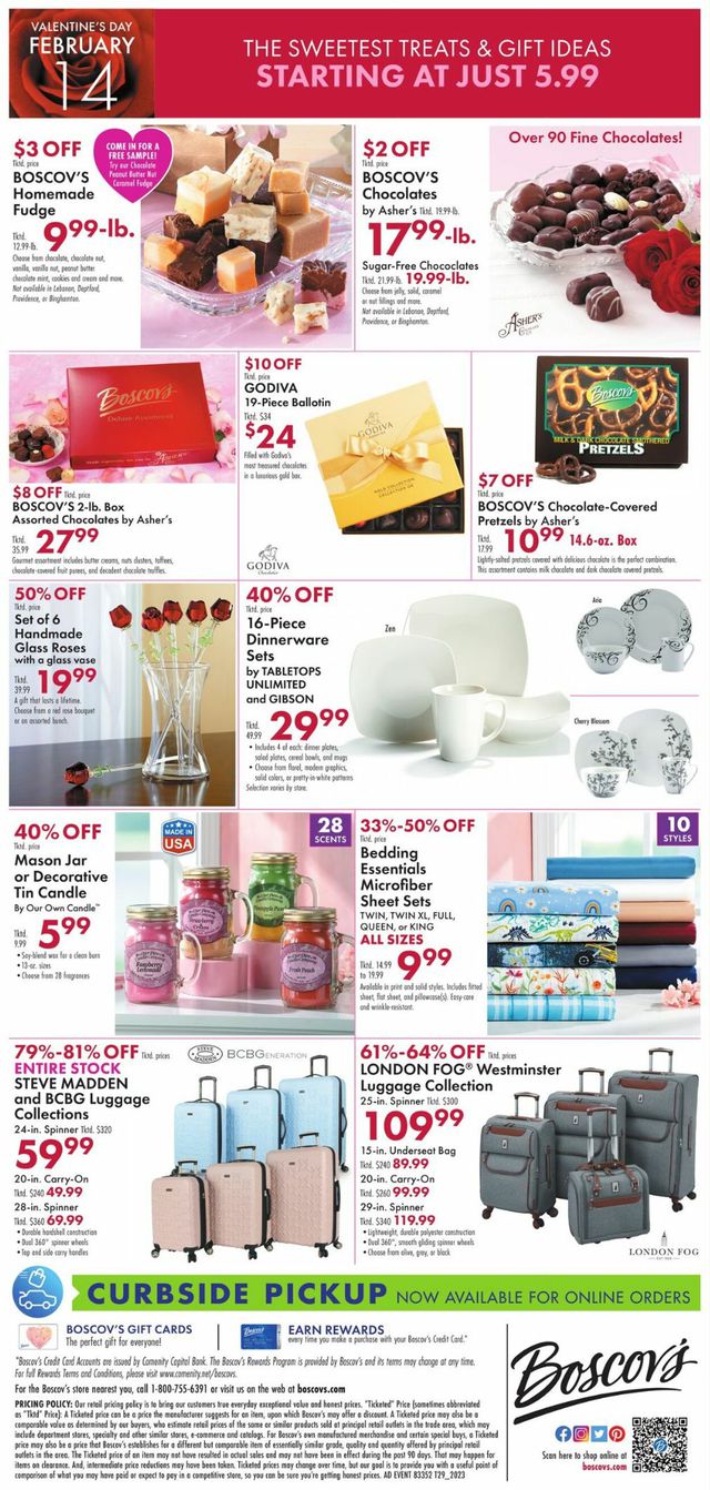 Boscov's Ad from 02/09/2023
