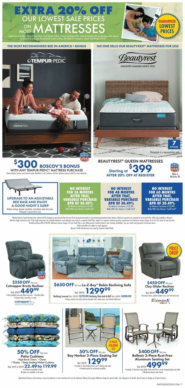 Boscov's Ad from 05/04/2023