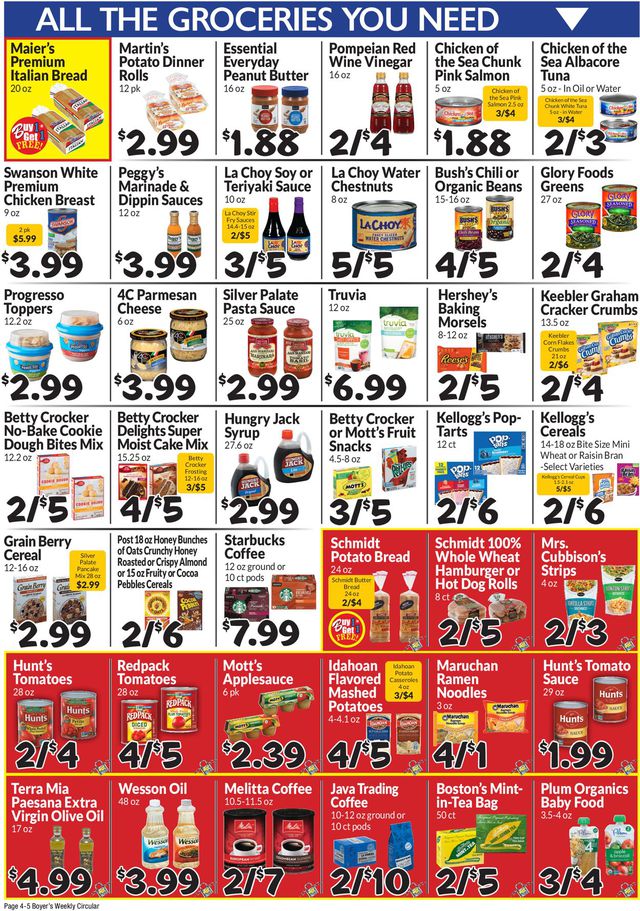 Boyer's Food Markets Ad from 11/12/2020