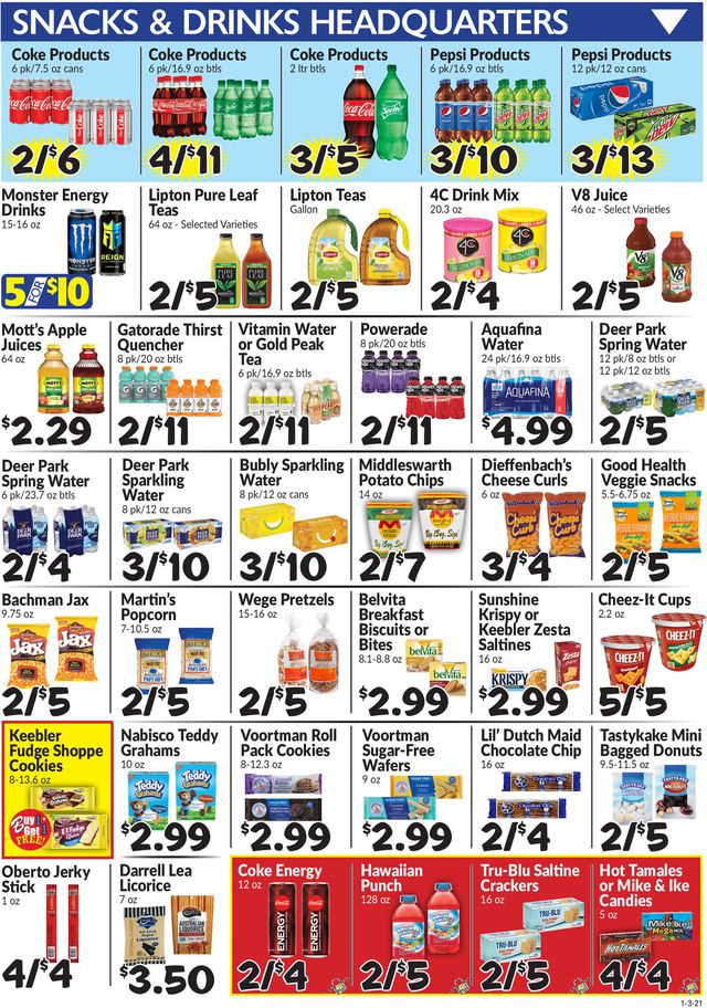 Boyer's Food Markets Ad from 01/03/2021