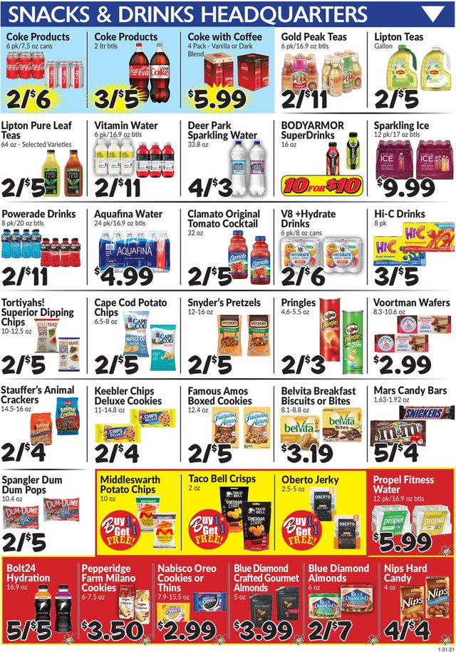 Boyer's Food Markets Ad from 01/31/2021