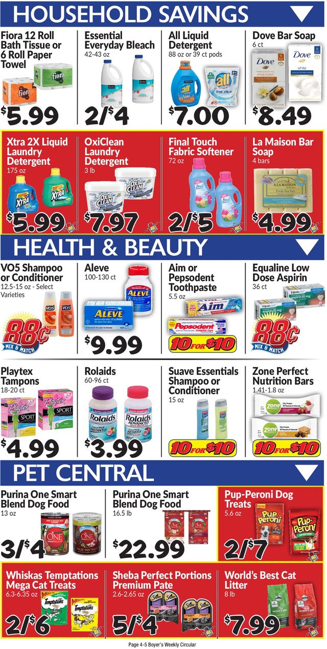 Boyer's Food Markets Ad from 02/14/2021