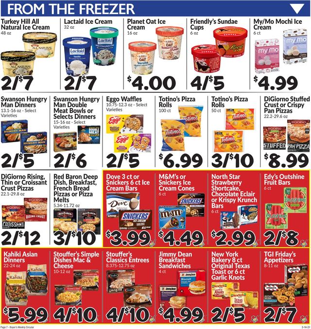 Boyer's Food Markets Ad from 03/14/2021