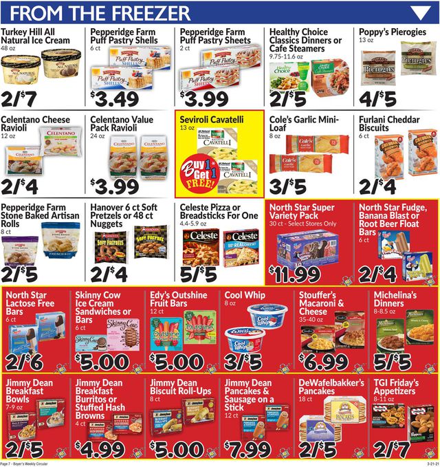 Boyer's Food Markets Ad from 03/21/2021