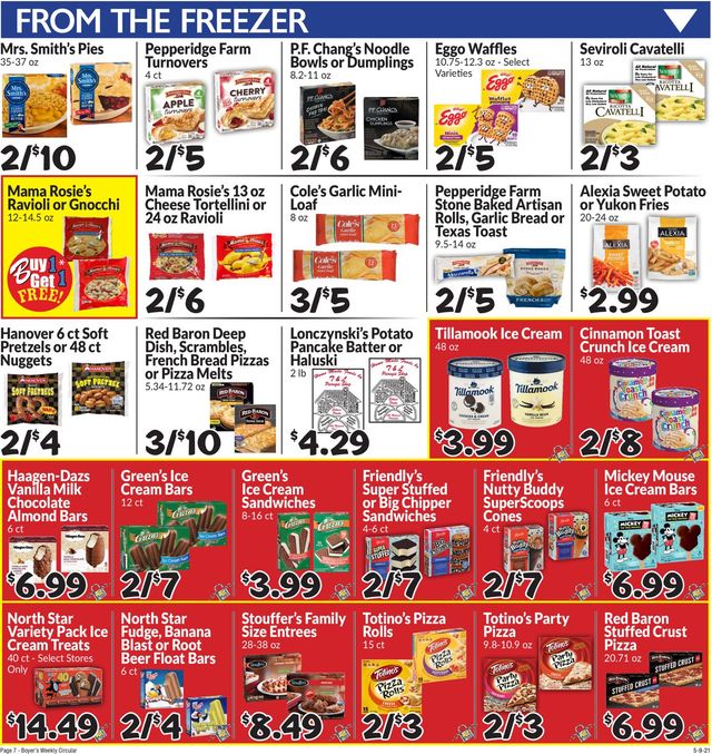 Boyer's Food Markets Ad from 05/09/2021