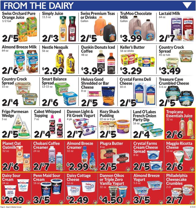 Boyer's Food Markets Ad from 06/13/2021