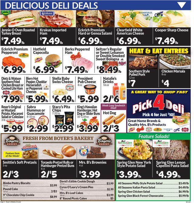 Boyer's Food Markets Ad from 09/05/2021