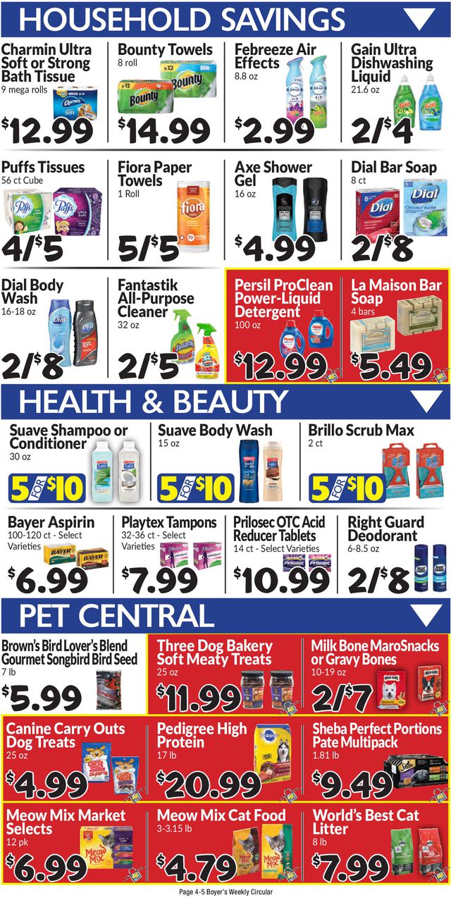 Boyer's Food Markets Ad from 09/12/2021