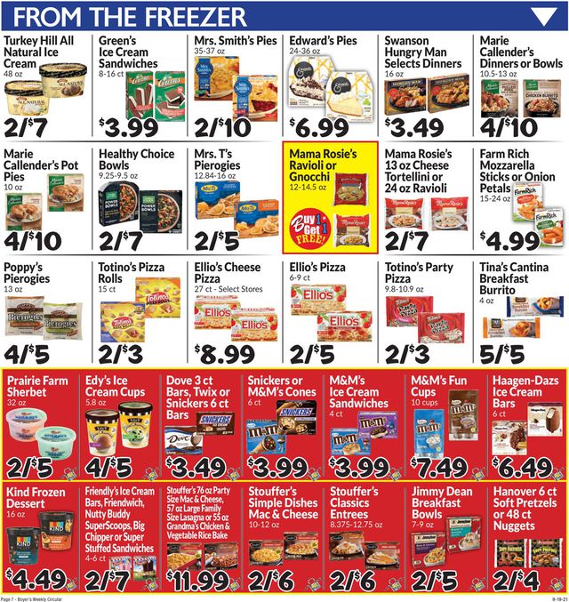 Boyer's Food Markets Ad from 09/19/2021