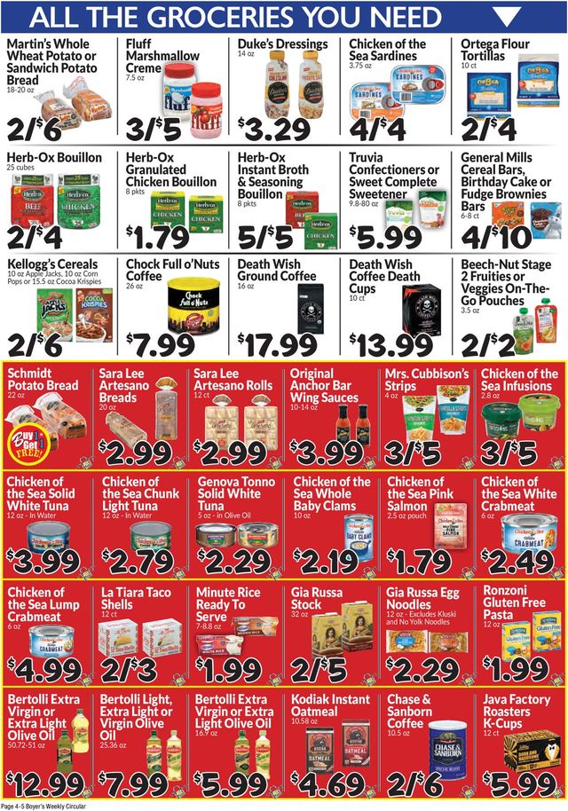 Boyer's Food Markets Ad from 03/13/2022