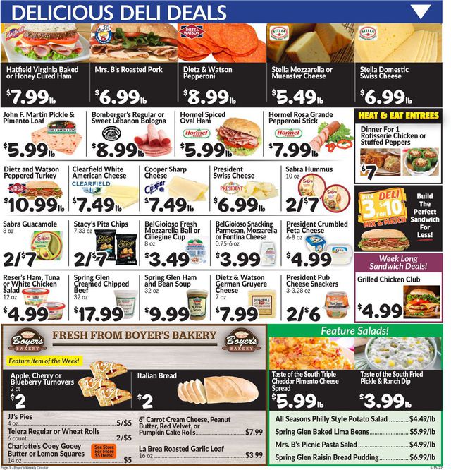 Boyer's Food Markets Ad from 05/19/2022