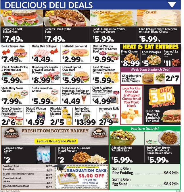 Boyer's Food Markets Ad from 06/05/2022