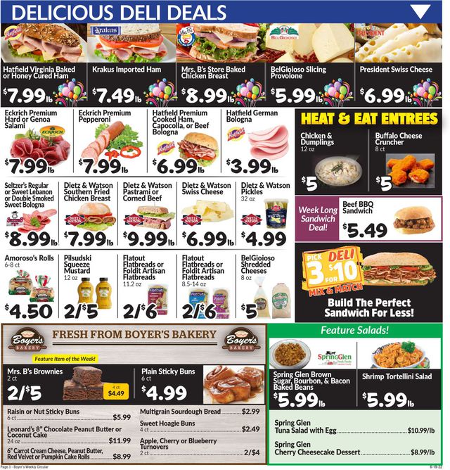 Boyer's Food Markets Ad from 06/19/2022