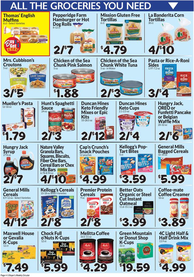 Boyer's Food Markets Ad from 08/28/2022