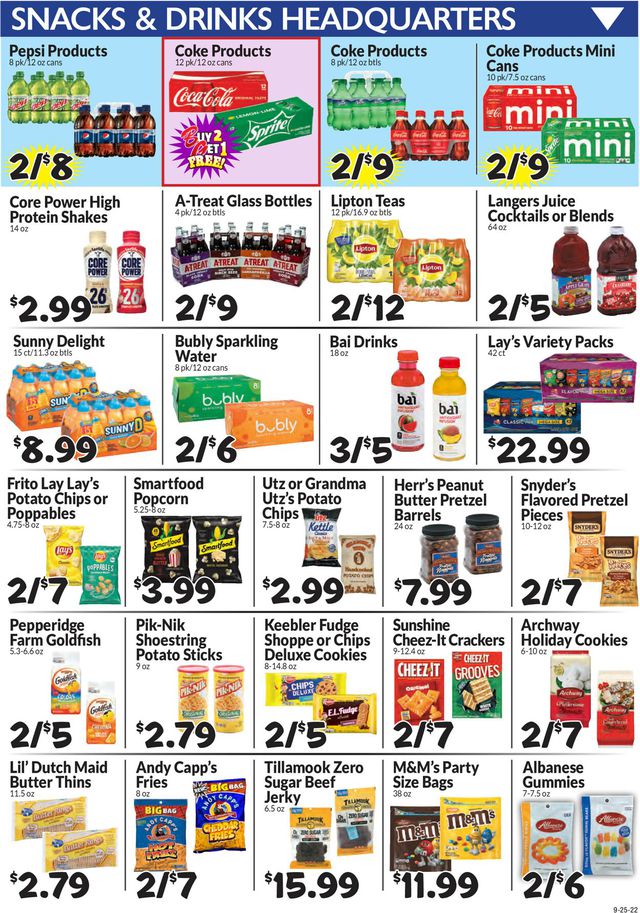 Boyer's Food Markets Ad from 09/29/2022