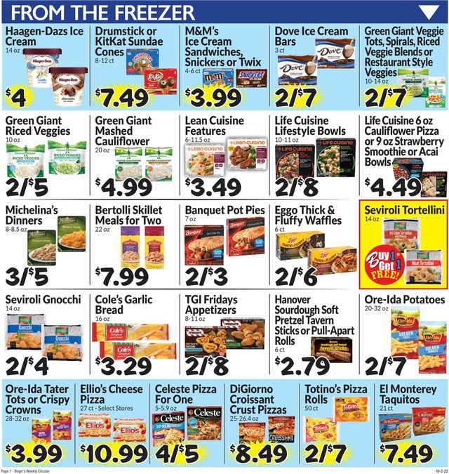Boyer's Food Markets Ad from 10/02/2022