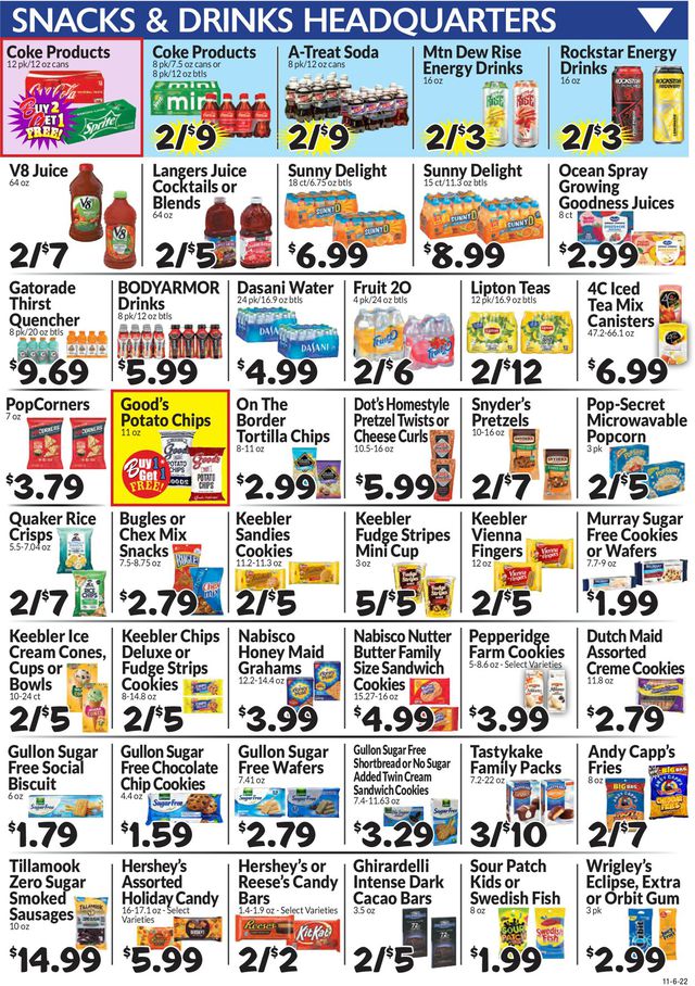 Boyer's Food Markets Ad from 11/06/2022