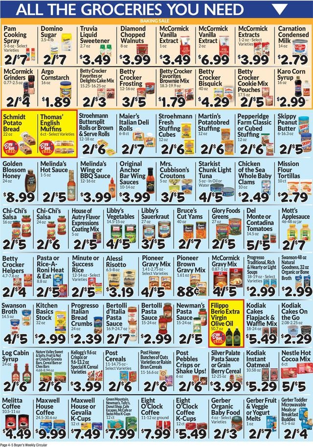 Boyer's Food Markets Ad from 11/13/2022