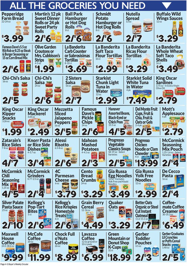 Boyer's Food Markets Ad from 01/29/2023
