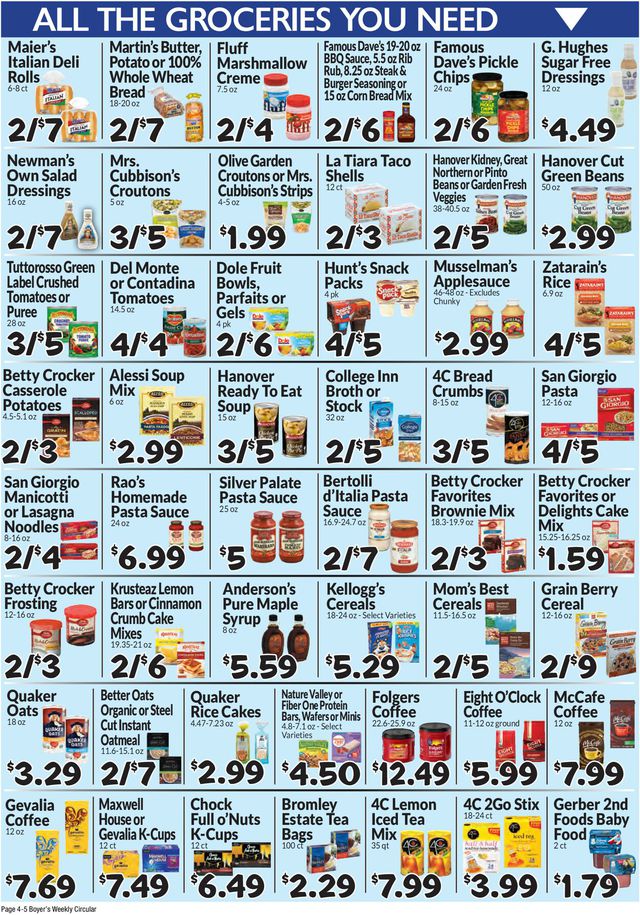 Boyer's Food Markets Ad from 02/19/2023