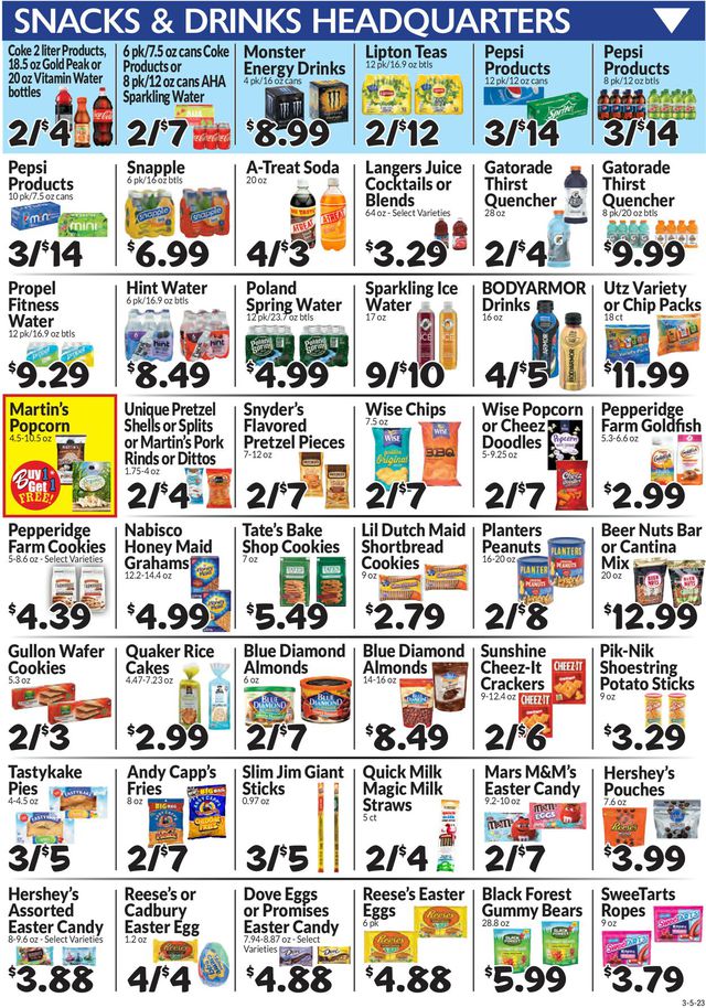Boyer's Food Markets Ad from 03/05/2023