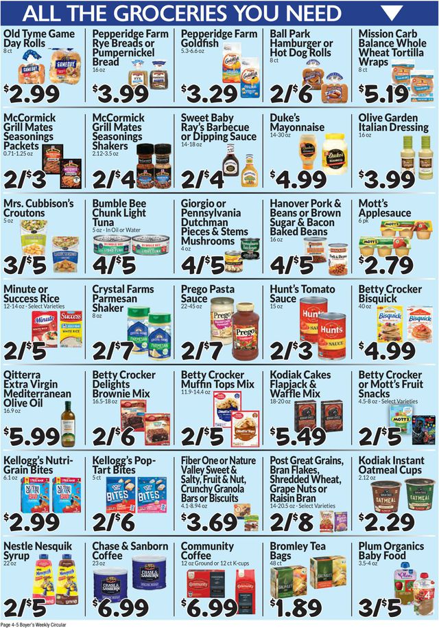 Boyer's Food Markets Ad from 06/25/2023