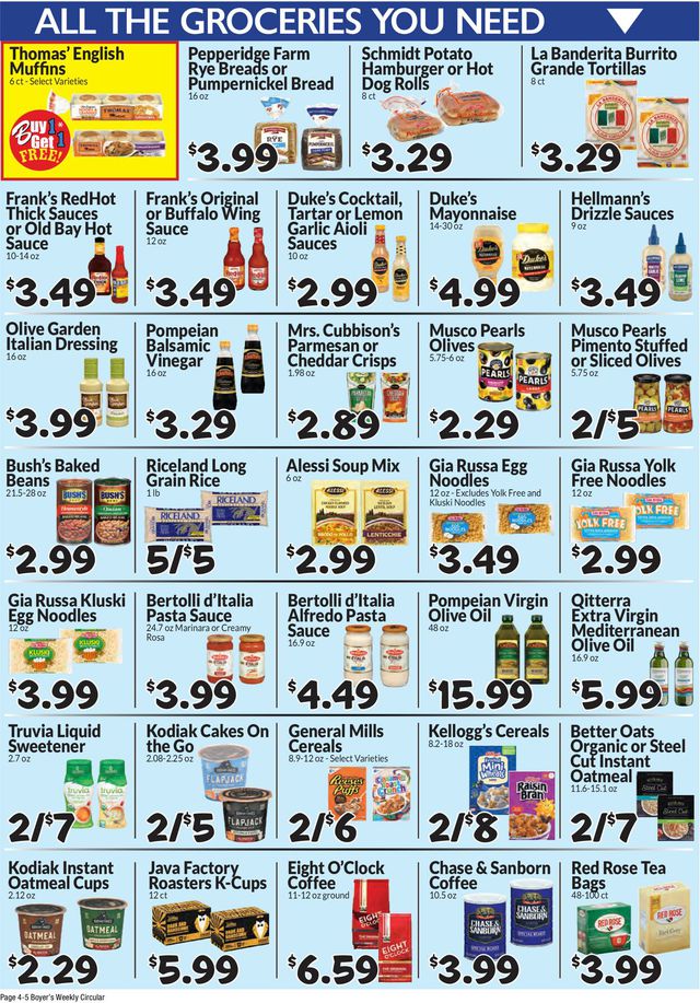 Boyer's Food Markets Ad from 07/09/2023
