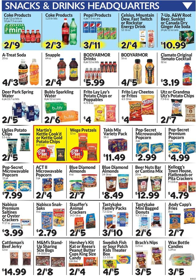 Boyer's Food Markets Ad from 08/06/2023