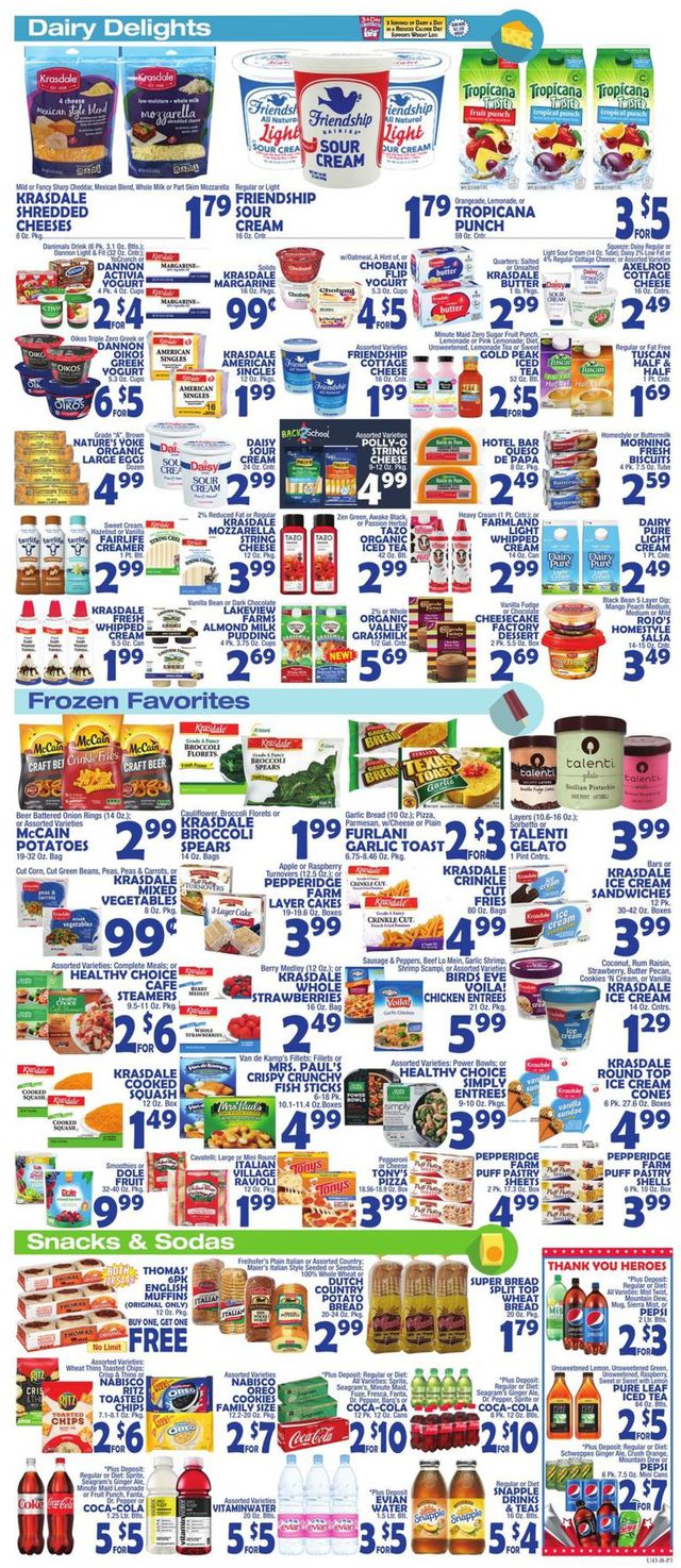 Bravo Supermarkets Ad from 08/21/2020