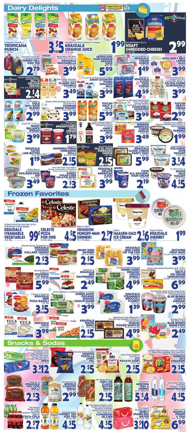 Bravo Supermarkets Ad from 08/28/2020